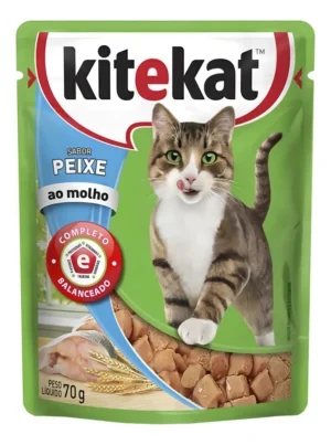SACHÊ GATO KITEKAT PEIXE 70G