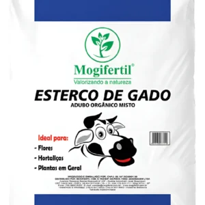 ESTERCO DE GADO 20KG MOGI FERTIL