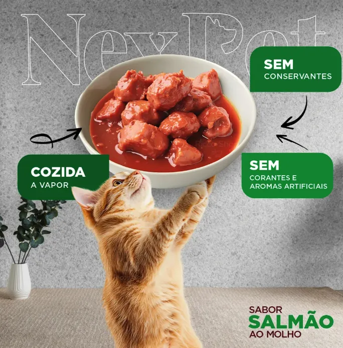 SACHÊ NEXPET GATO SALMÃO 70G - Imagem 4