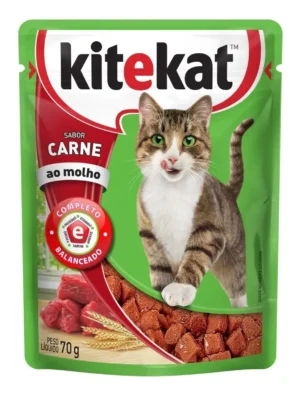 SACHÊ GATO KITEKAT CARNE 70G