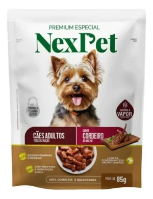 SACHÊ NEXPET CÃES CORDEIRO 70G