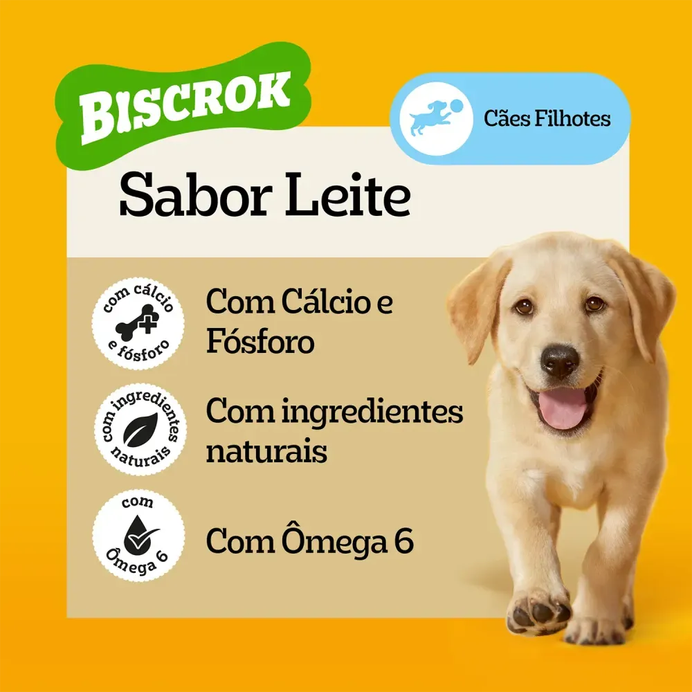 BISCOITO BISCROCK PEDIGREE FILHOTES 300G - Imagem 7