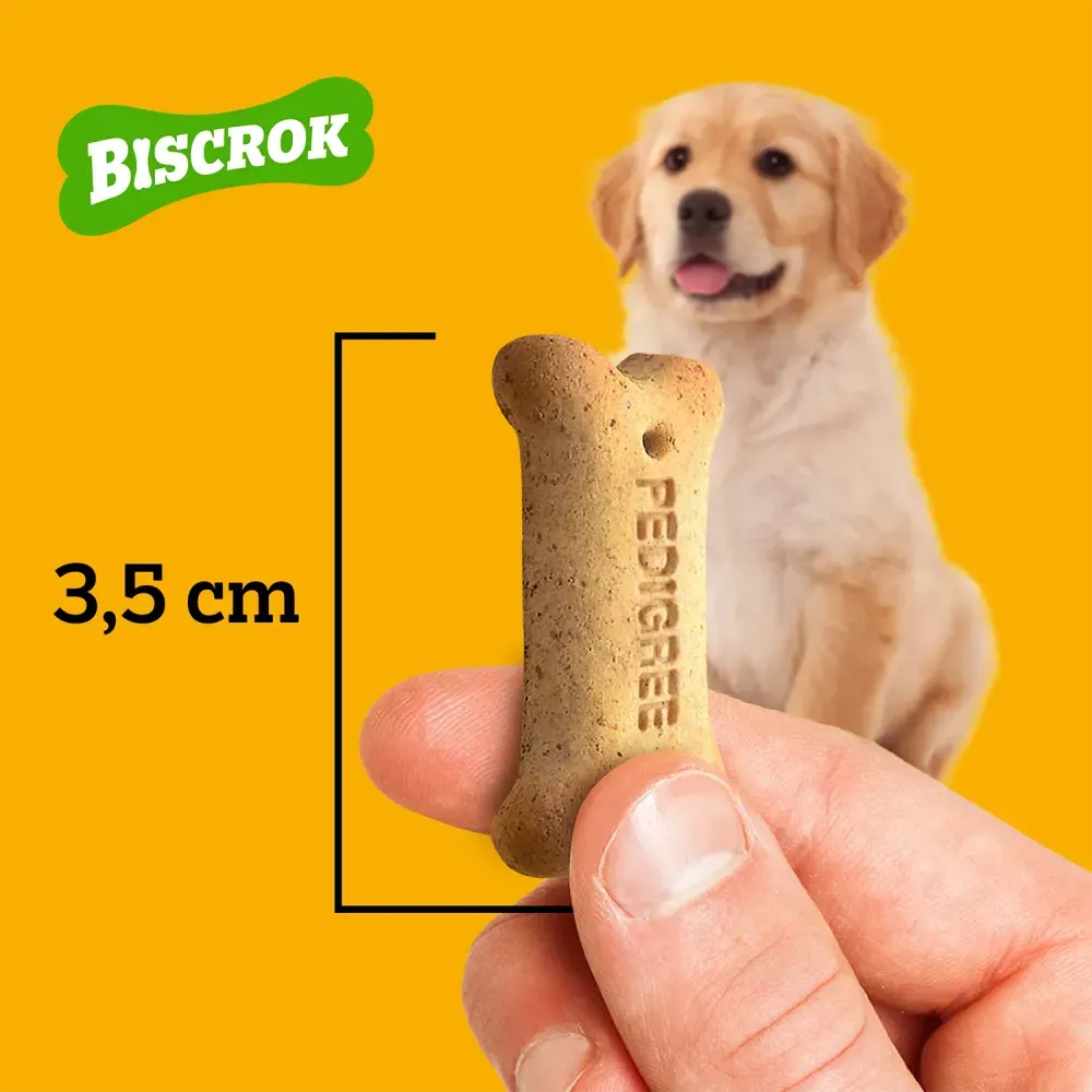 BISCOITO BISCROCK PEDIGREE FILHOTES 300G - Imagem 4