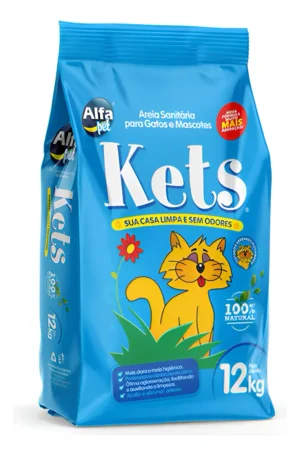 AREIA SANITÁRIA 12KG PARA GATOS