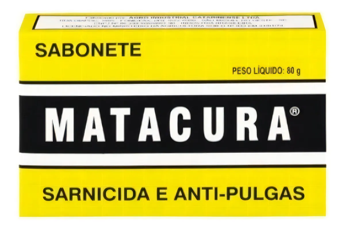 SABONETE SARNICIDA E PULGAS MATACURA 80G