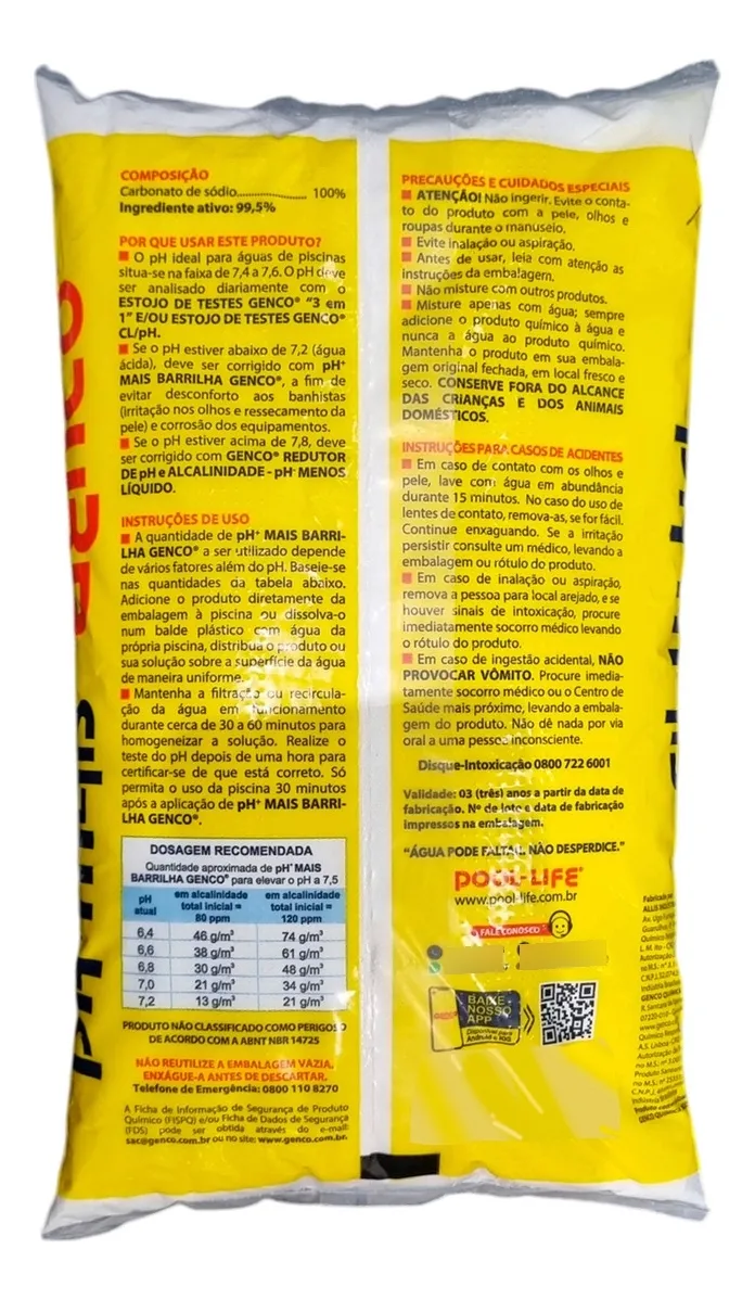 GENCO PH+ BARRILHA 2KG - Imagem 4