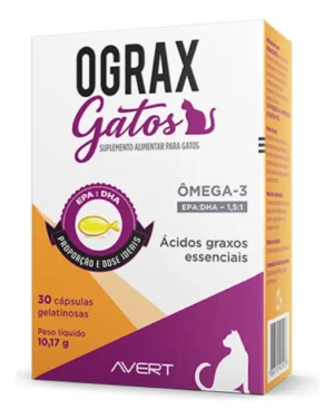 OGRAX GATOS 30 CÁPSULAS 13,27G