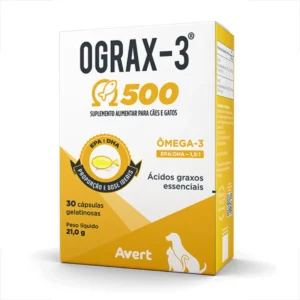 OGRAX-3 500 30 CÁPSULAS 21,9G