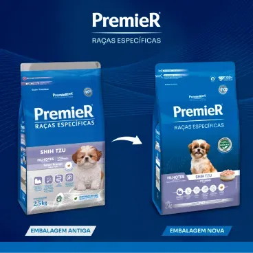 RAÇÃO PREMIER FILHOTE RAÇAS ESPECÍFICAS SHIH TZU 2,5KG - Imagem 2