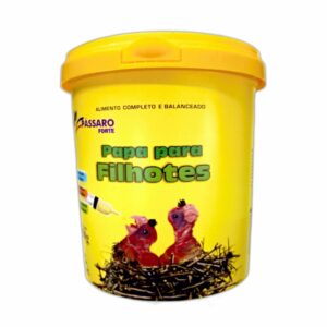 PAPA PARA FILHOTES PÁSSARO FORTE 350G
