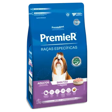 RAÇÃO PREMIER ADULTO RAÇAS ESPECÍFICAS SHIH TZU 1KG
