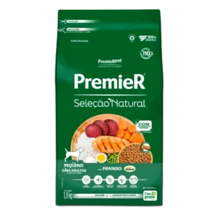 RAÇÃO PREMIER SELEÇÃO NATURAL CÃES ADULTOS RAÇAS PEQUENAS FRANGO 1KG