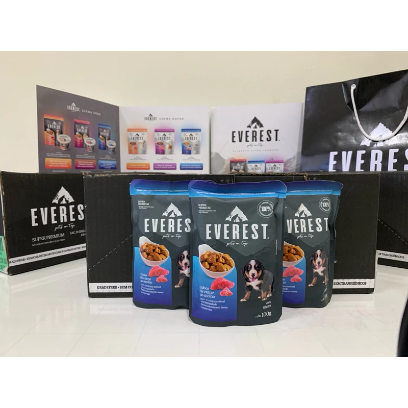 RAÇÃO ÚMIDA EVEREST CÃES FILHOTES CARNE 100G - Imagem 3