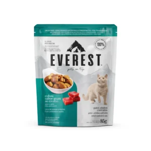 RAÇÃO ÚMIDA EVEREST GATO ADULTO CUBOS ATUM 85G